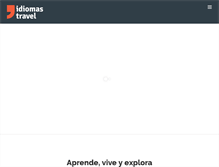 Tablet Screenshot of idiomastravel.com
